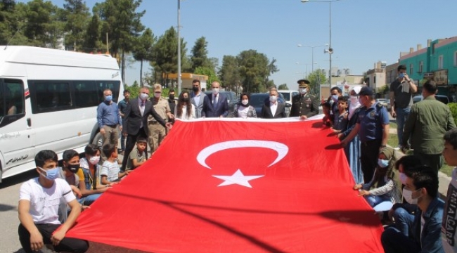 Akçakale'de 19 mayıs kutlamaları renkli geçti ;