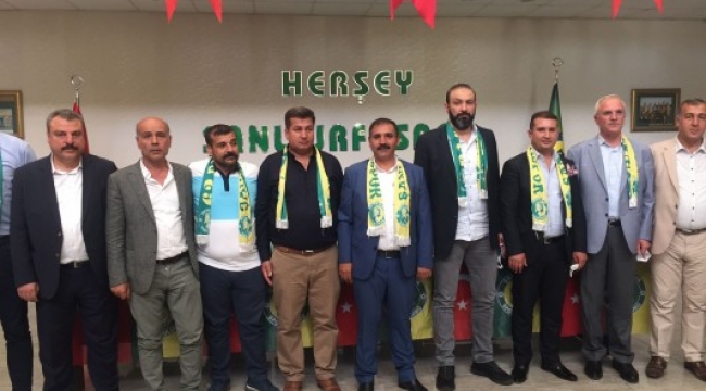 GENÇ SİYASETÇİ İŞ İNSANI LEVENT KAMA ŞANLIURFA SPOR YÖNETİM KURULUNDA.;