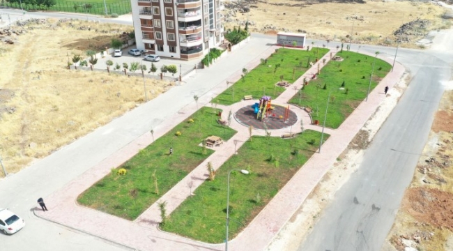 Karaköprü de Yeni Park;