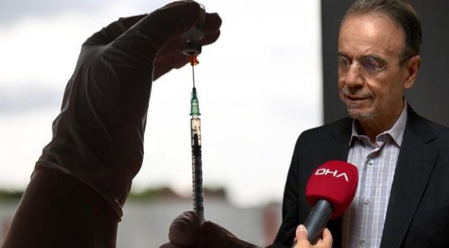 Prof. Dr. Mehmet Ceyhan'dan '3'üncü doz aşı' açıklaması;