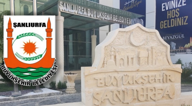 Şanlıurfa Büyükşehir Belediyesinden Önemli Uyarı;