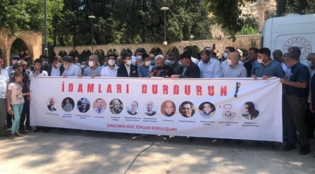 Şanlıurfa'dan Mısır'da ki İdamlara Tepki;