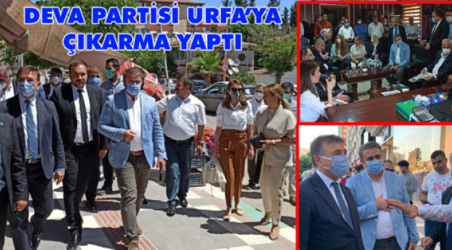 Şanlıurfa deva partisi il teşkilatı sahayı boş bırakmıyor.;