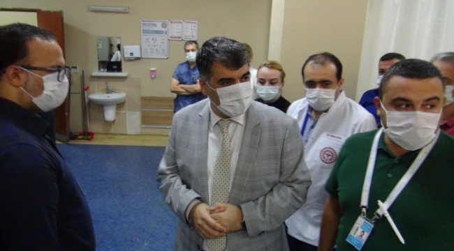 Şanlıurfa Sağlık Müdürü Gülüm Hastaneyi Denetledi