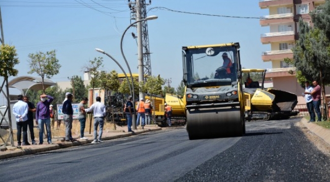 SİVEREK'TE YOL YAPIM ATAĞI BAŞLADI.;