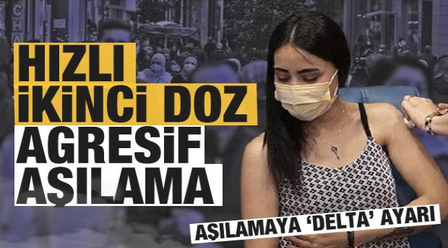 Türkiye de Aşılama Takvimi Değişti Hızlı ikinci doz ve agresif aşılama;