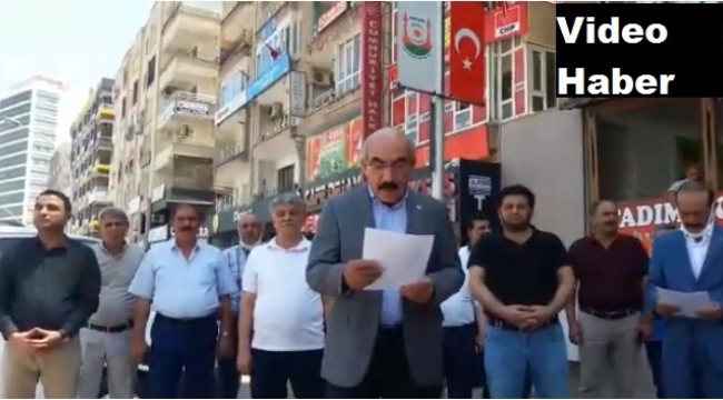 CHP Şanlıurfa Başkanlığından  Ekonomik Kriz Buhrana Dönüştü Basın Açıklaması