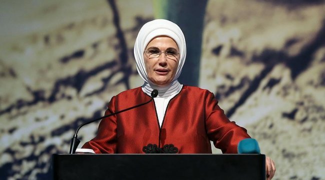 Emine Erdoğan: Yeşil vatan için yepyeni fidanlar yeşertelim;