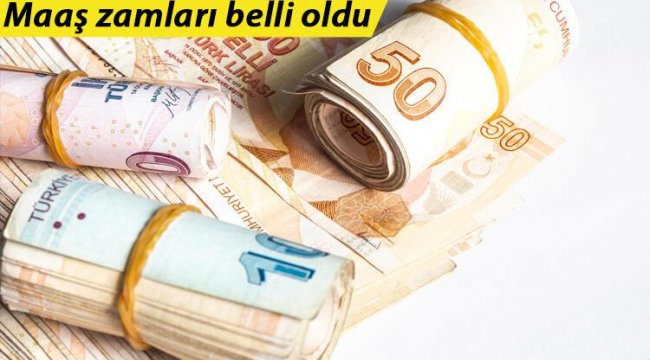 Enflasyon rakamları açıklandı zamlı memur ve emekli maaşları;