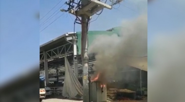 Eyyübiye'de Elektrik Trafosunda Patlama;