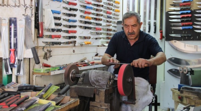 Kurban Bayramı Öncesi Şanlıurfa'lı Ustalardan Bıçak Uyarısı;