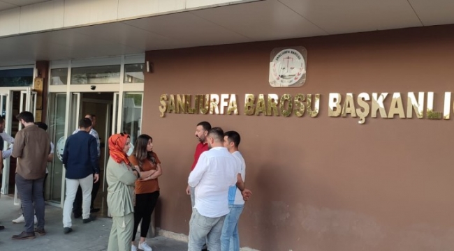 Şanlıurfa Barosu Başkan ve Yeni Yönetim Kurulu;