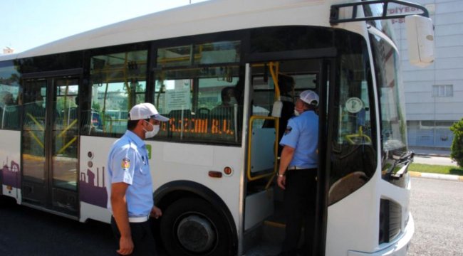 Şanlıurfa da Toplu Ulaşım Araçlarında 'Normalleşme Denetimi';