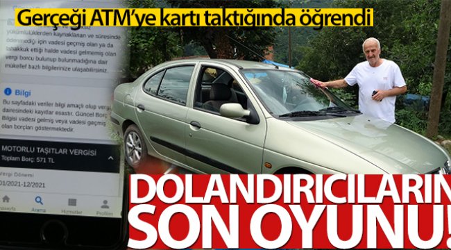 Trafik borcu ve vergi ödemek isterken tüm parasını dolandırıcılara kaptırdı;