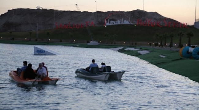 Urfa lılar Sosyal tesisleri tercih etti.;