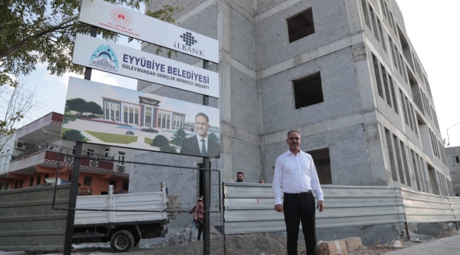Eyyübiye’de devasa eserler bir bir yükselmeye devam ediyor