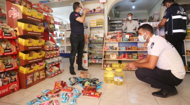 Haliliye'de Son Kullanma Tarihi Geçmiş Ürünlere El Konuldu;