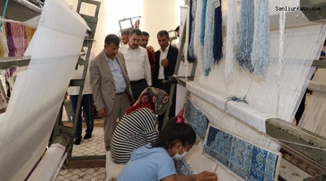 Karaköprü'de   kadınlar hem üretip hem de  kazanacak ;