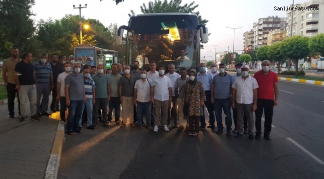 Memur Sendikası Şanlıurfa Şubesi, miting için Ankara'ya gidiyor ;
