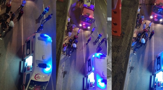 Şanlıurfa'da Kontrolden Çıkan Araba Kaza Yaptı;