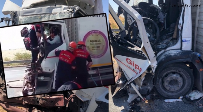 Şanlıurfa Gaziantep Otoyolunda Tır Kazası 1 Ölü