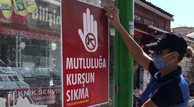 Şanlıurfa Polisinden Mutluluğa Kurşun Sıkma Projesi;