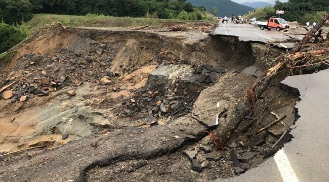 Sel felaketi ve heyelan! Bartın'da Son durum