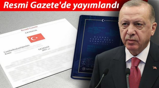 Türkiye'nin yapay zeka stratejisi belirlendi