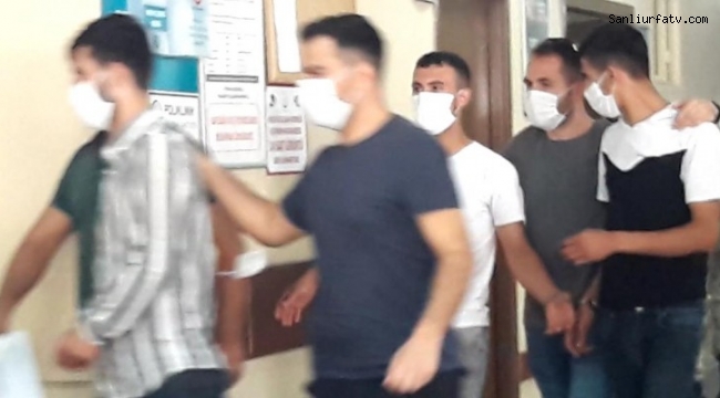 Urfa da Aranan Şahıslara Operasyon 8 Gözaltı.;