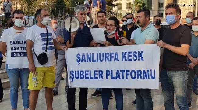 Urfa Kesk Platformu Hükumet ile Memurlar Arasındaki Mutabakatına Tepki;