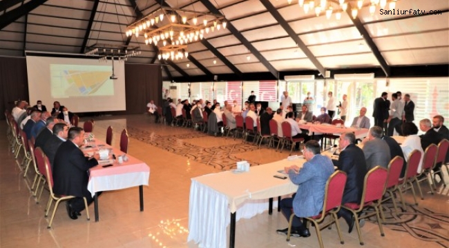 Yerel Yönetimler Başkan Yardımcısı Mücahit Yanılmaz Şanlıurfa'da Başkanlarla Buluştu;