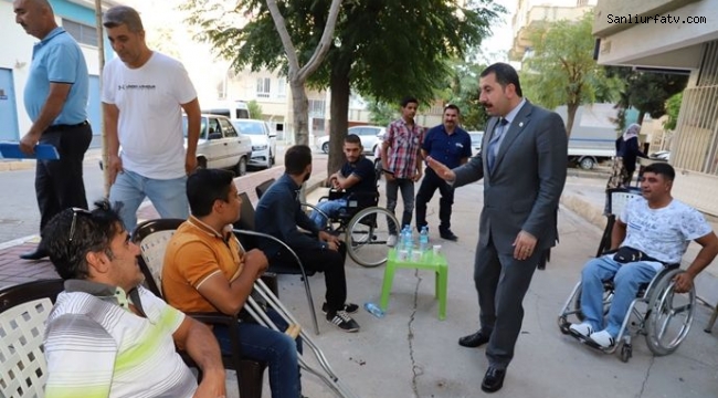 Başkan Baydillii'den Şanlıurfa Göbeklitepe Engelliler Spor Kulübününe Ziyaret;