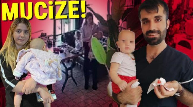 Bir parça karpuz canından ediyordu... Annesi çığlıklarla yardım istedi: Mucize!;