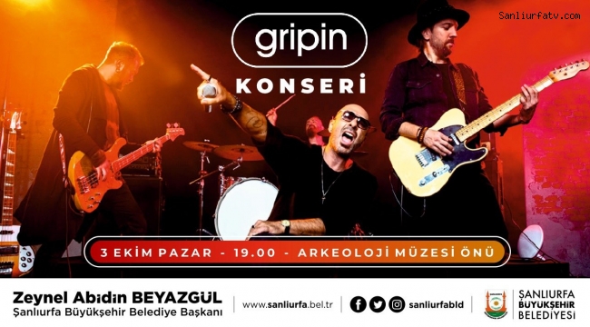 Büyükşehirden Gripin Konseri;