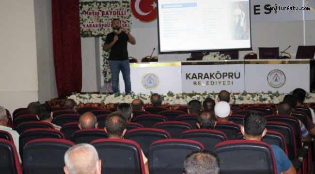 Karaköprü'de Madde Bağımlılığı ile Mücadele Semineri ;