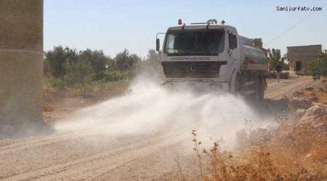 Karaköprü Kırsal'da Yol Çalışmaları;