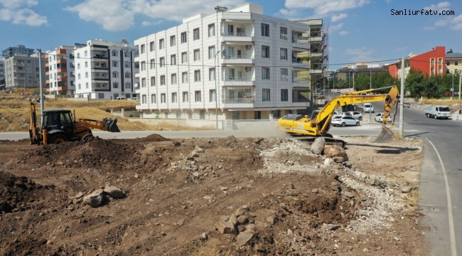 Karaköprü'ye 12 bin metrekarelik yeni park;