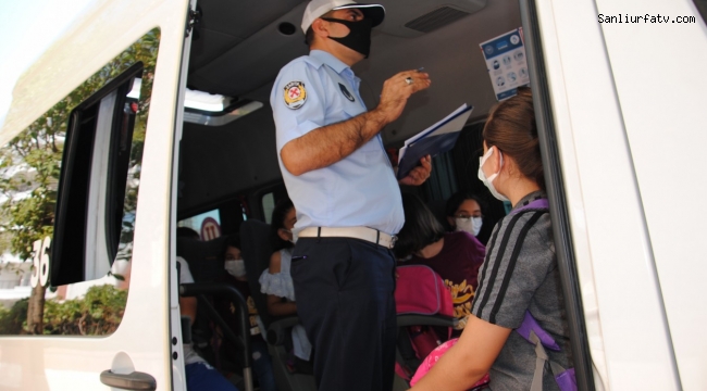 Şanlıurfa Okul Servisleri Denetlendi;