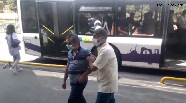 Şanlıurfa Şehir İçi Otobüs Şoförü Hayat Kurtardı ;