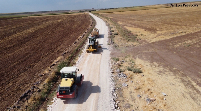 Siverek Kırsalında Sathi Asfalt Atağı Sürüyor;