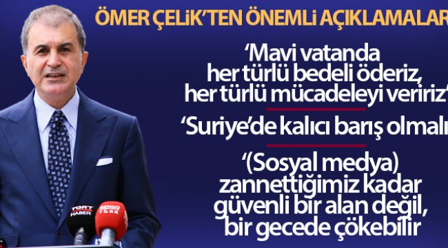 AK Parti Sözcüsü Çelik Öğrencilerin konforu her zaman gündemimizde oldu;