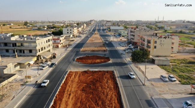 Akçakale'de Kavşaklar ile Ulaşımda Rahatlama Sağlanacak;