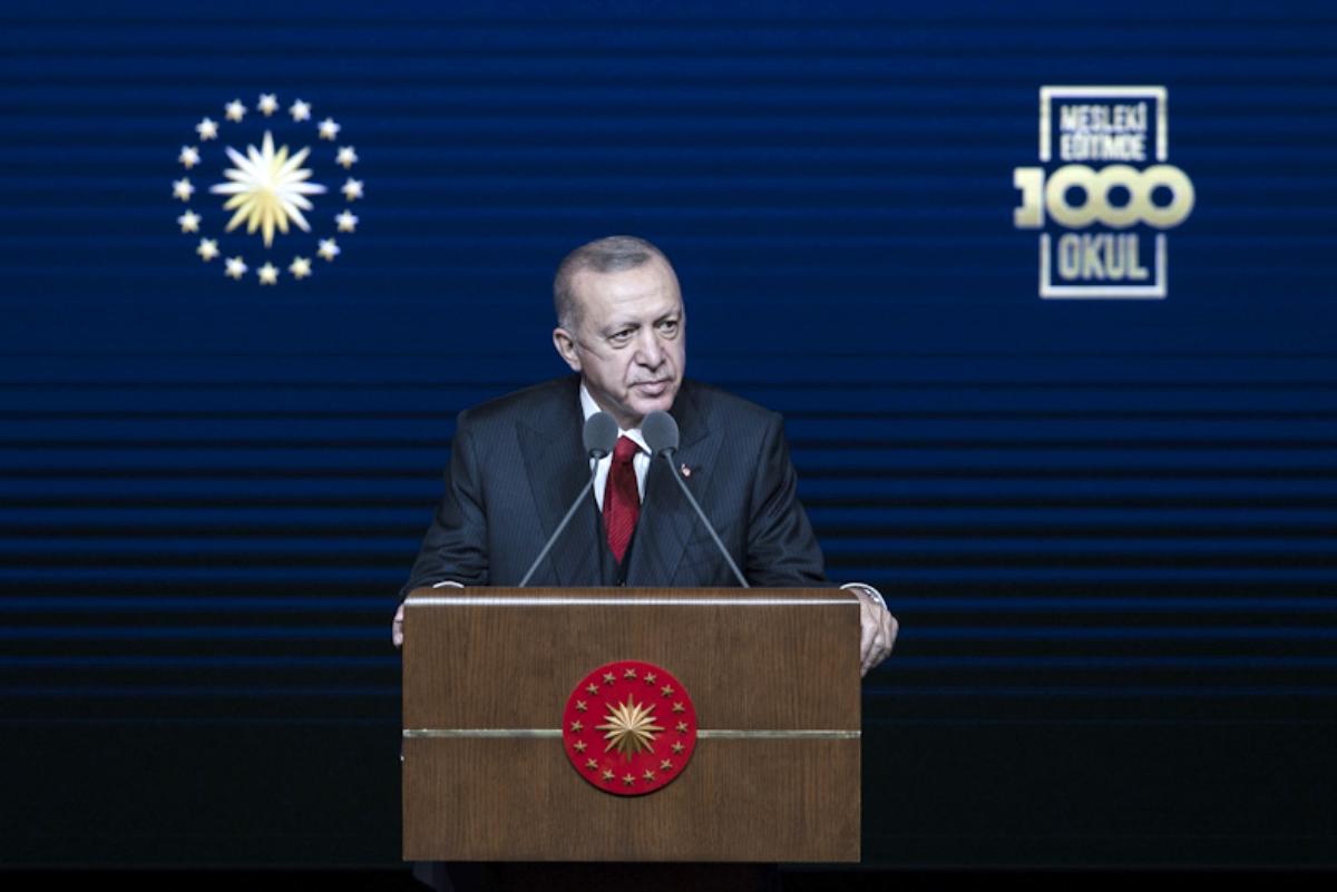 Cumhurbaşkanı Erdoğan, Mesleki Eğitimi Güçlendirmek için 1000 okul Projesi