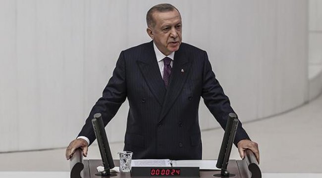 Cumhurbaşkanı Erdoğan TBMM'de önemli açıklamalar