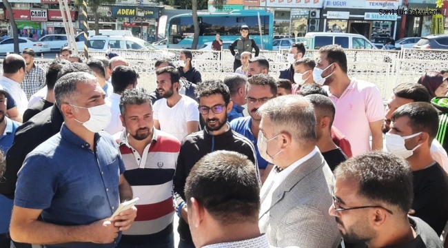 Deva Partisinden İşsiz Kalan İşçilere Destek Sendika Anayasal Haktır..;