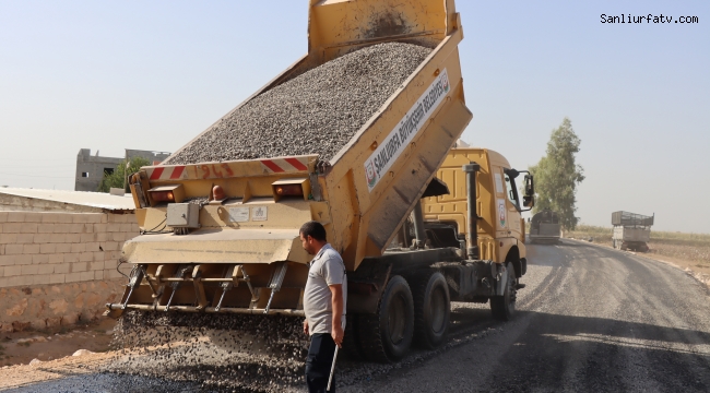 Büyükşehir Harran'da Grup Yollarını Yeniliyor;