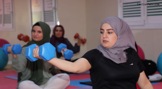 Karaköprü'de Kadınlara Sağlıklı Yaşam için Spor Salonu;