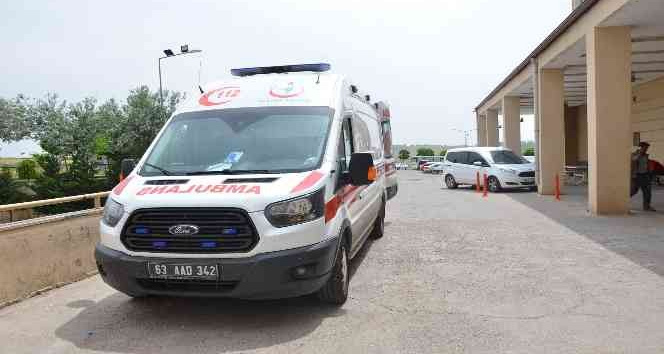 Urfa Siverek'te Kontrolden çıkan otomobil kazası 6 yaralı;