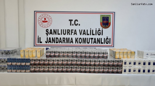 Şanlıurfa'da Atık Kamyonunda Kaçak Sevkiyatını Jandarma Yakaladı;