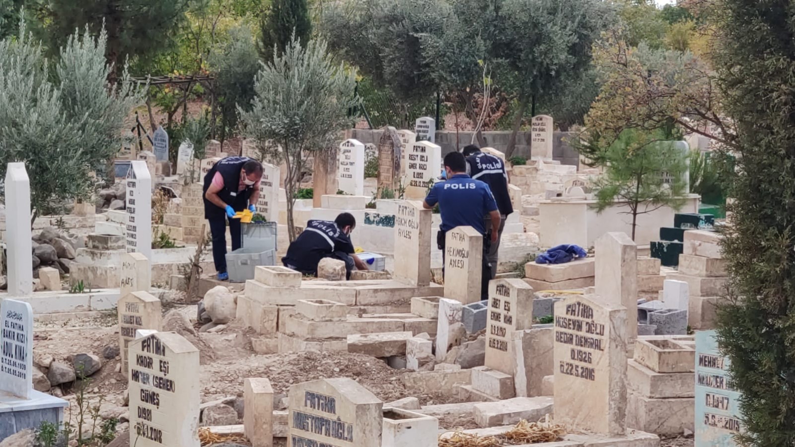 Şanlıurfa'da çantayla gömülen bebek..;